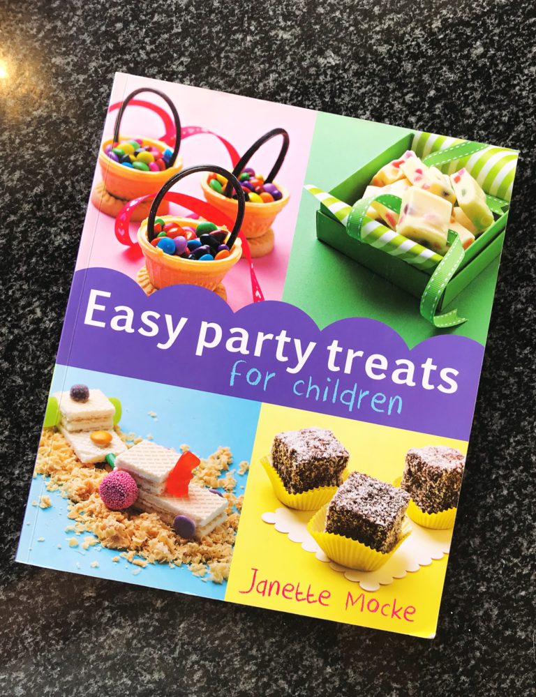 Easy Party Treats for children recipe books by Janette Mocke