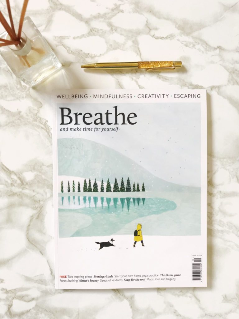 Breathe magazine focuses on wellbeing, mindfulness, creativity and escaping