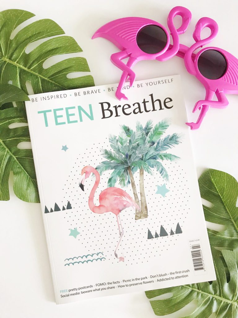 Teen Breathe magazine - inspiring you to be brave and be yourself!