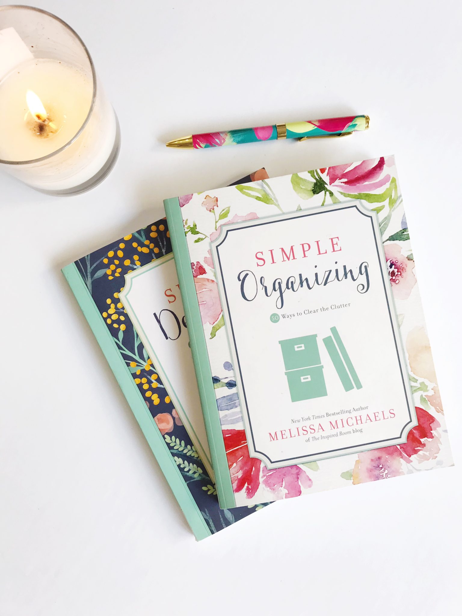 Simple Organizing by Melissa Michaels from the Inspired Room
