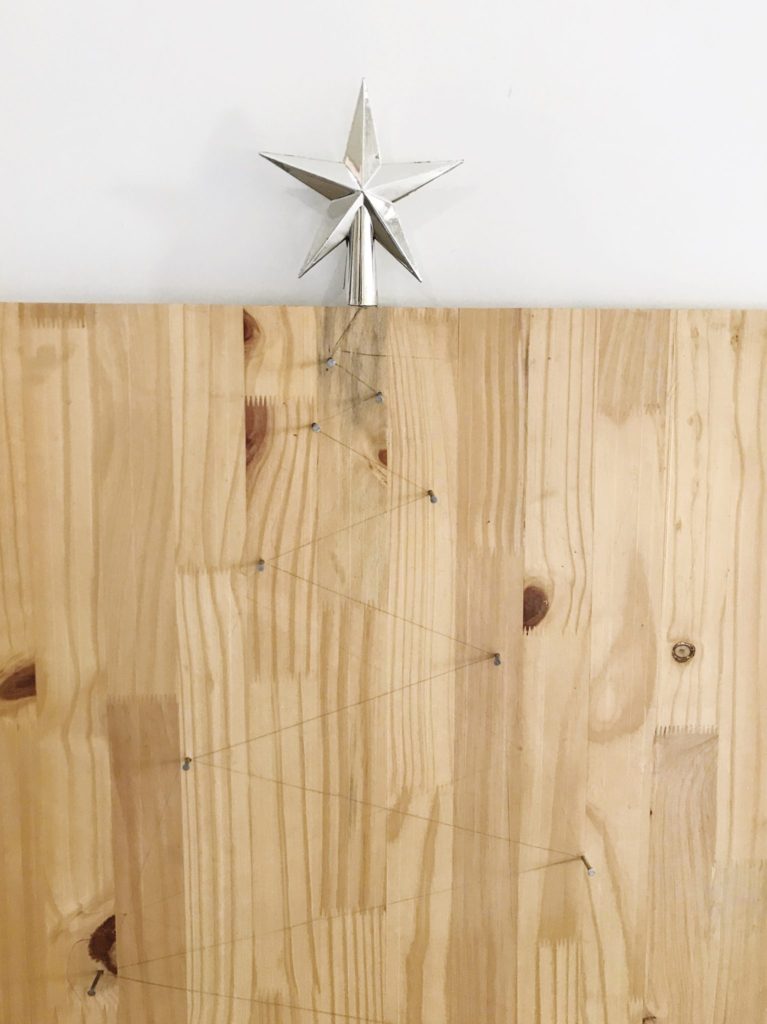 Christmas tree board
