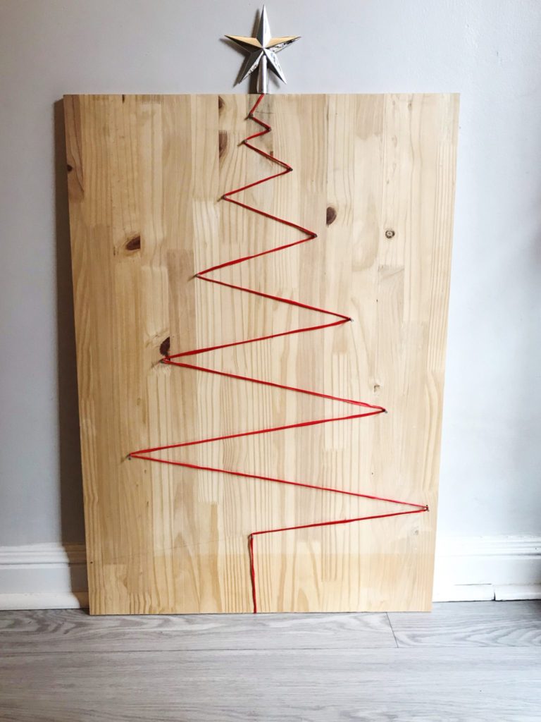 Christmas tree board