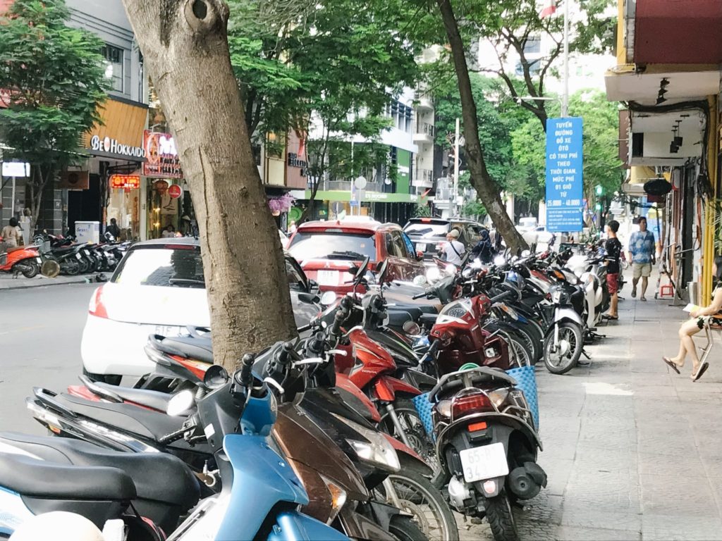 Motorcycles in Ho Chi Minh
