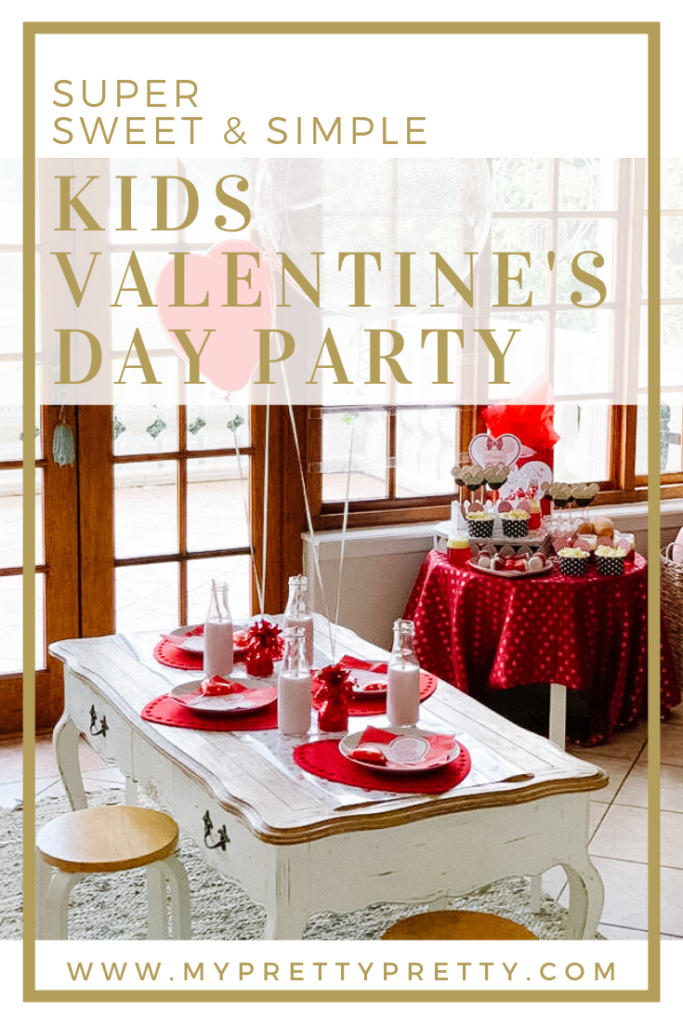 Kids Valentine's Party Pin