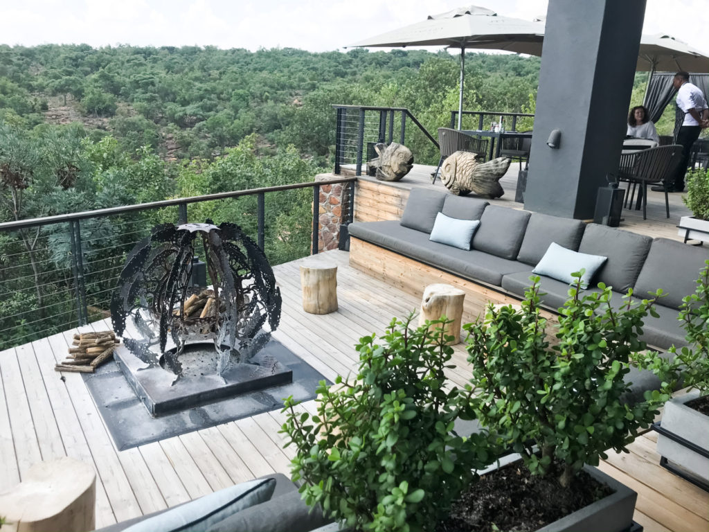 View from the main deck at 57 Waterberg