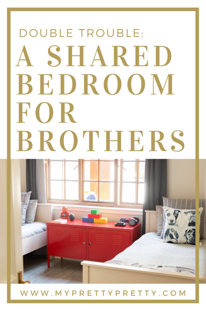 Pin this for later: Double Trouble: A Shared Bedroom for Brothers